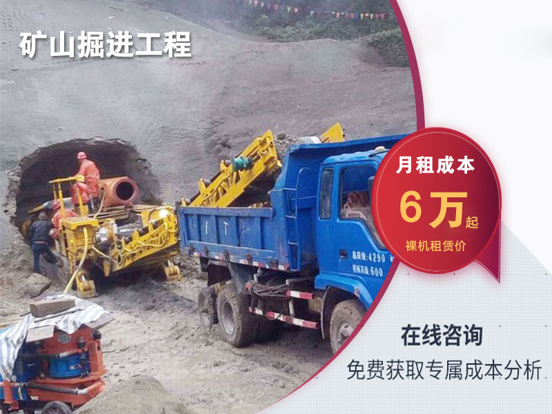 掘进机租赁价格